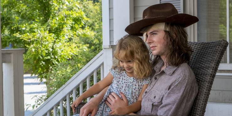 The Walking Dead Chandler Riggs Thinks Carl Got A Nice Sendoff The Walking Dead Chandler Riggs Thinks Carl Got A Nice Sendoff